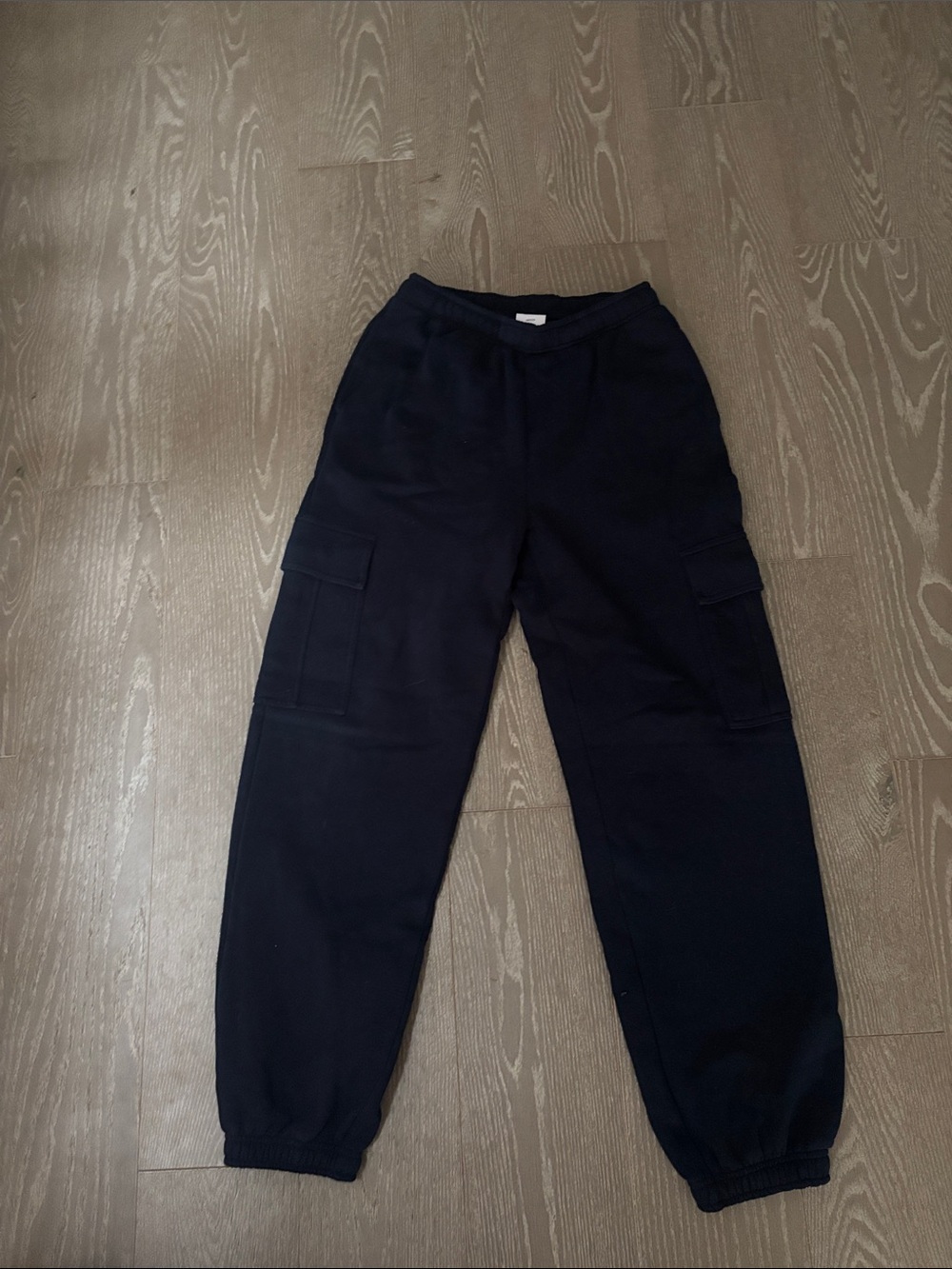 Aritzia Navy Blue Mega Fit Sweatpants